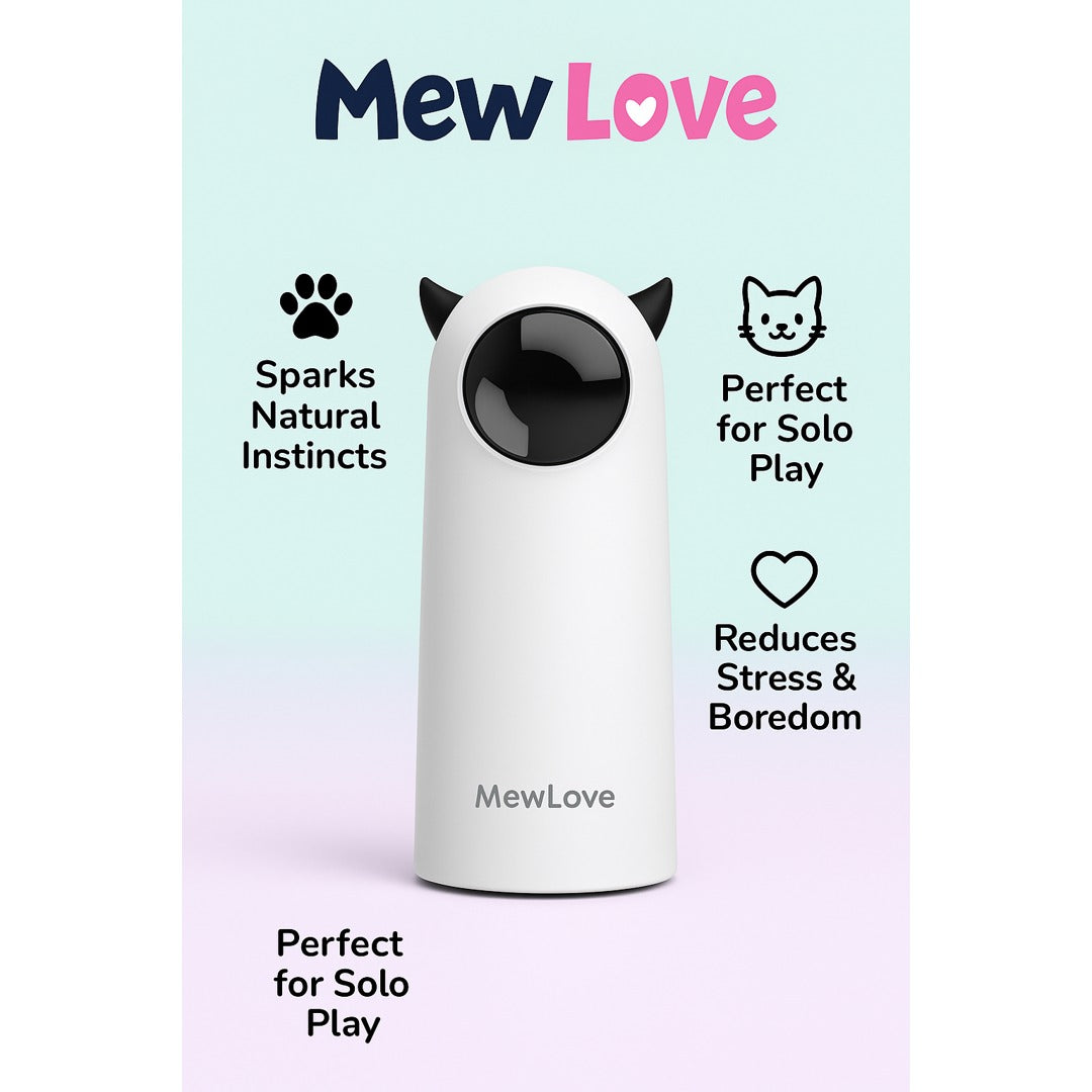 MewLove Interactive Cat Toy – Stimulates Hunting