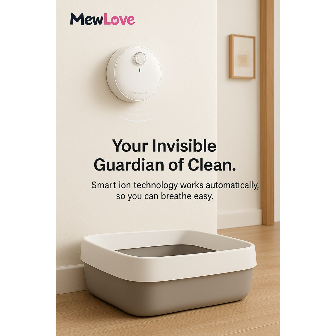 MewLove Cat Litter Deodorizer – Automatic Odor Eliminator