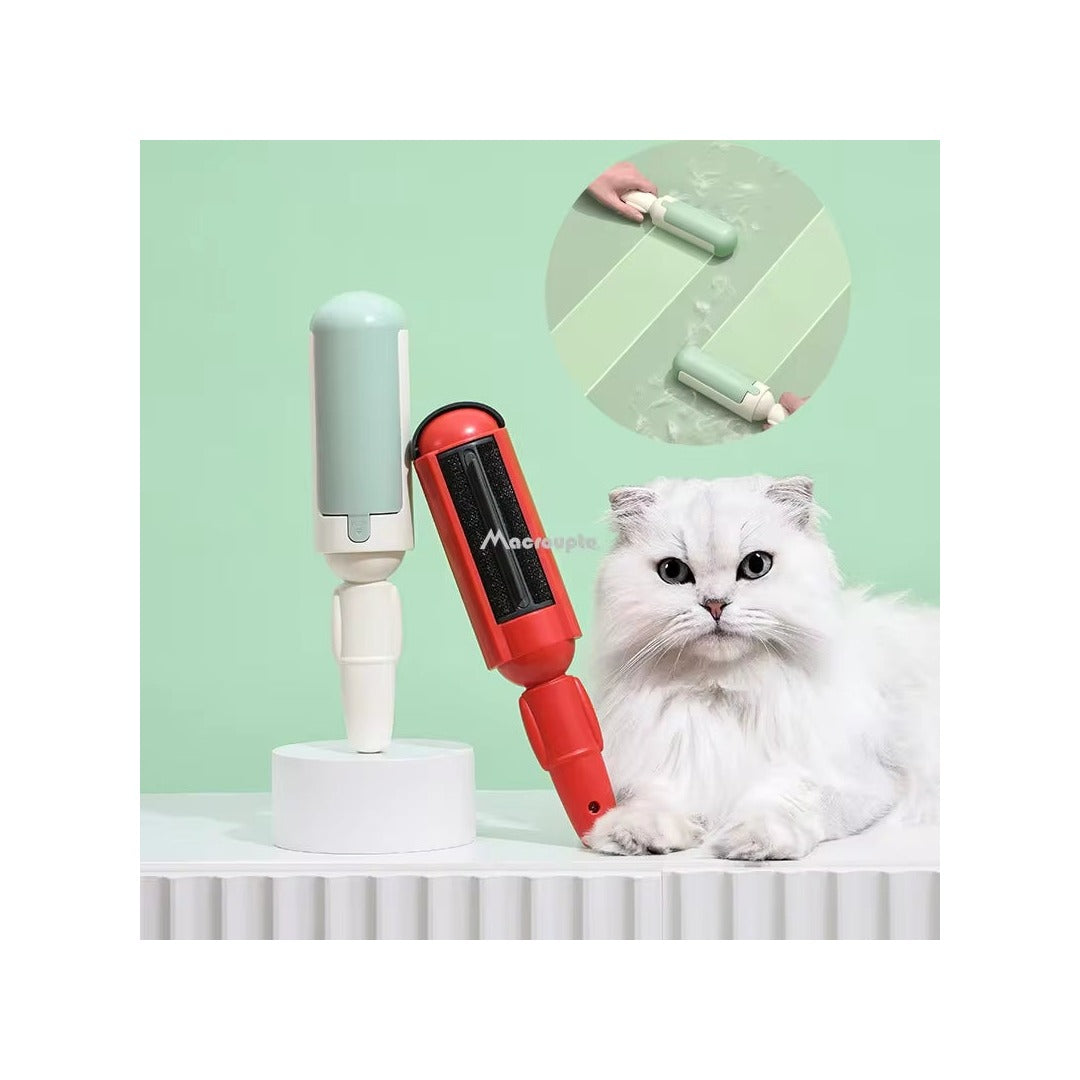 Pet Hair Remover Clothes Electrostatic Multi-Purpose Brush Cat Dog Hair Sticker Roller Sticker Self-Cleaning Lint Hair Remover