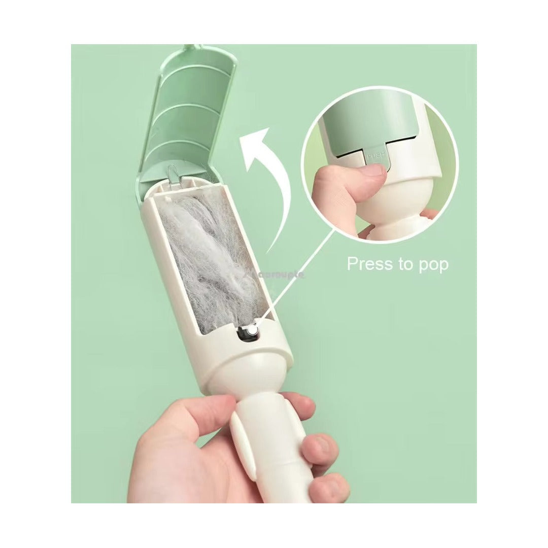 Pet Hair Remover Clothes Electrostatic Multi-Purpose Brush Cat Dog Hair Sticker Roller Sticker Self-Cleaning Lint Hair Remover