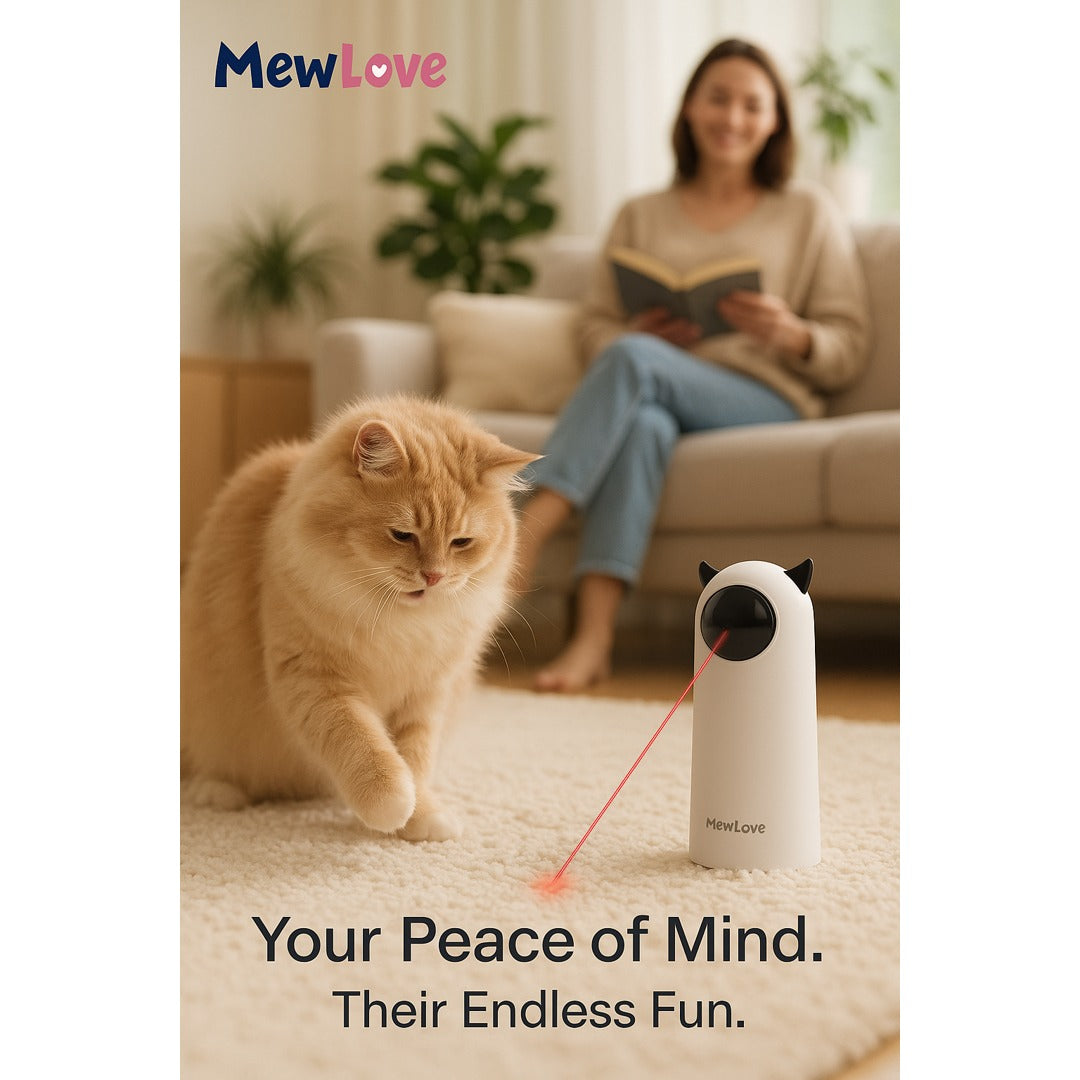 MewLove Interactive Cat Toy – Stimulates Hunting